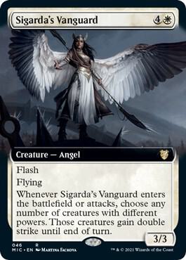 Sigarda's Vanguard (Extended Art) card image