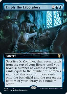 Empty the Laboratory (Extended Art) card image