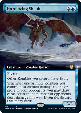 Hordewing Skaab (Extended Art) card image