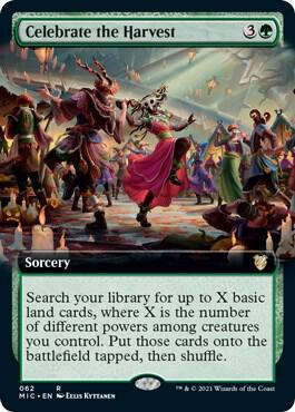 Celebrate the Harvest (Extended Art) card image