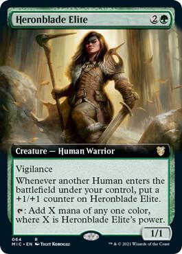 Heronblade Elite (Extended Art) card image