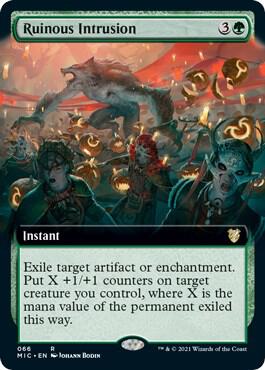 Ruinous Intrusion (Extended Art) card image