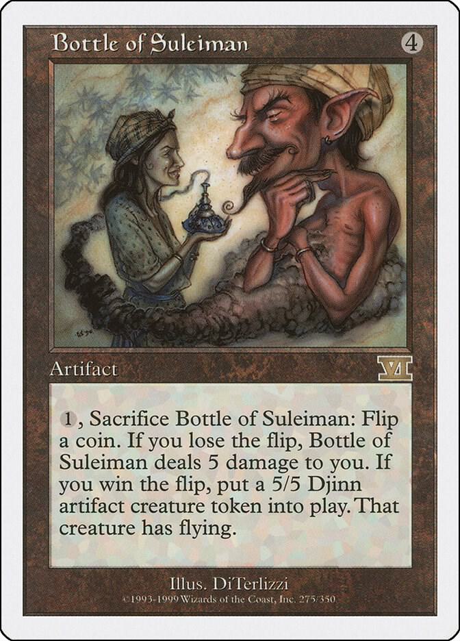 Bottle of Suleiman card image