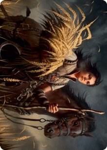 Ambitious Farmhand Art Card card image
