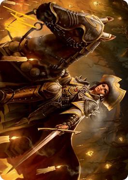Seasoned Cathar Art Card (Gold-Stamped Signature) card image