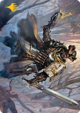 Brutal Cathar Art Card (Gold-Stamped Signature) card image