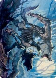 Moonrage Brute Art Card card image