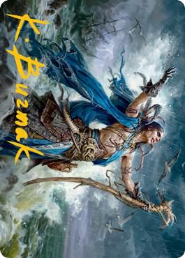 Lier, Disciple of the Drowned Art Card (Gold-Stamped Signature) card image
