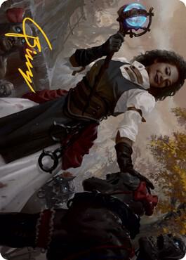 Skaab Wrangler Art Card (Gold-Stamped Signature) card image