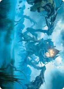 Creeping Inn Art Card card image
