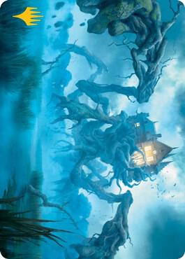 Creeping Inn Art Card (Gold-Stamped Signature) card image