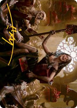 Gisa, Glorious Resurrector Art Card (Gold-Stamped Signature) card image