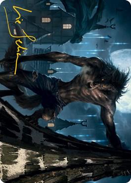 Stalking Predator Art Card (Gold-Stamped Signature) card image