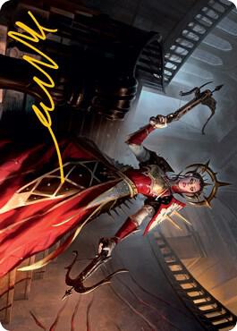 Bloodthirsty Adversary Art Card (Gold-Stamped Signature) card image