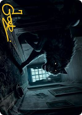 Primal Adversary Art Card (Gold-Stamped Signature) card image