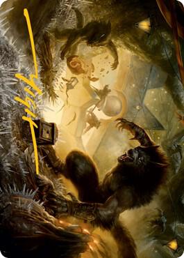 Storm the Festival Art Card (Gold-Stamped Signature) card image