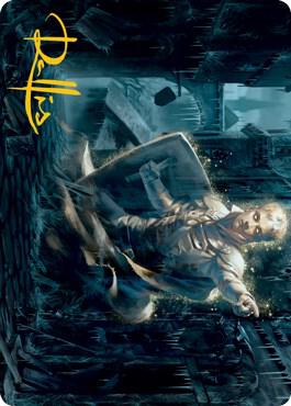 Dennick, Pious Apparition Art Card (Gold-Stamped Signature) card image