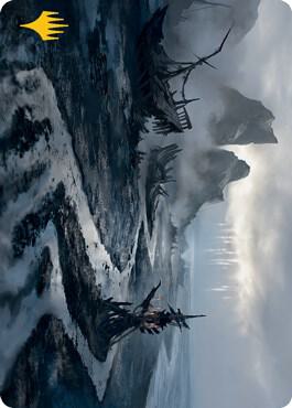 Shipwreck Marsh Art Card (Gold-Stamped Signature) card image