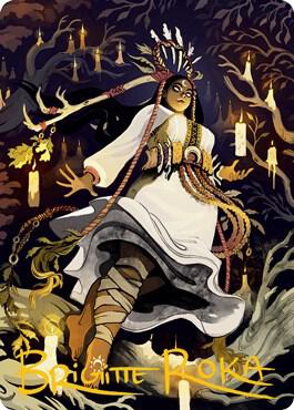 Candlegrove Witch Art Card (76/81) (Gold-Stamped Signature) card image