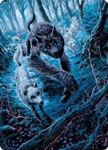 Untamed Pup Art Card card image