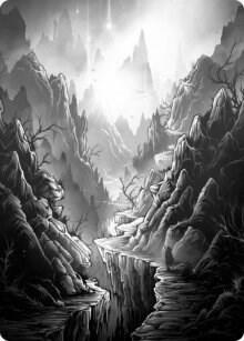 Mountain Art Card card image