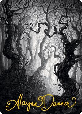 Forest Art Card (80/81) (Gold-Stamped Signature) card image