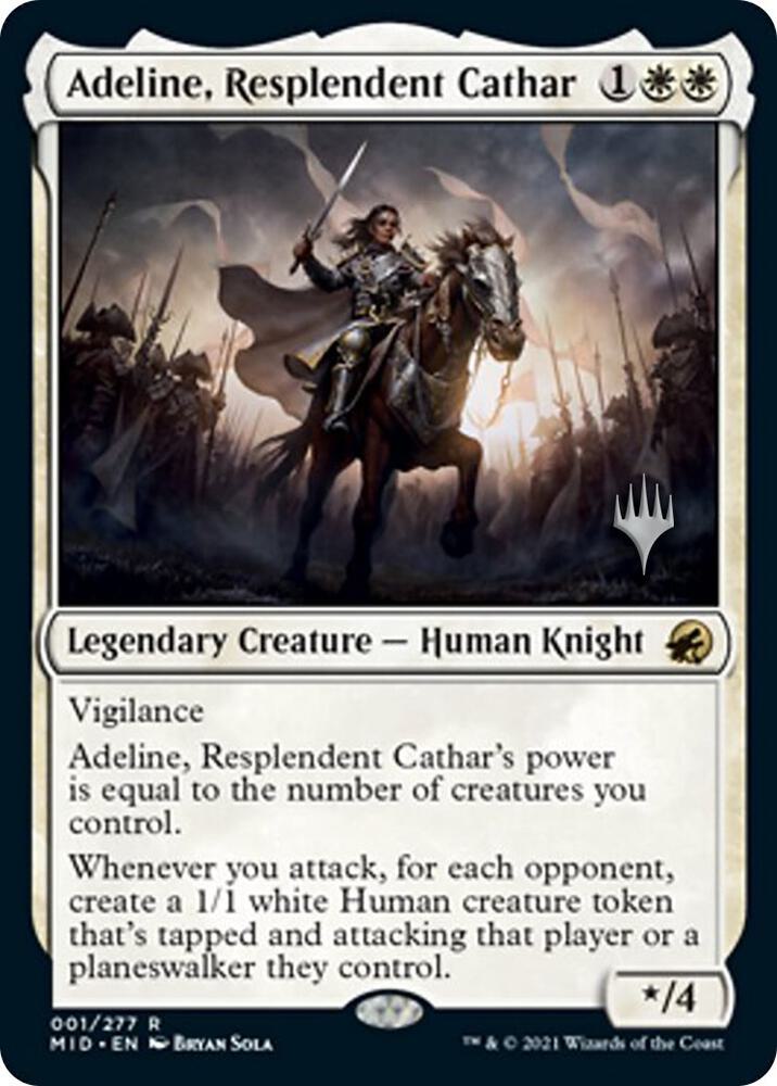 Adeline, Resplendent Cathar card image