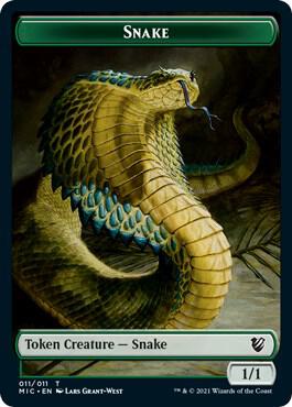 Snake // Spirit Double-Sided Token card image