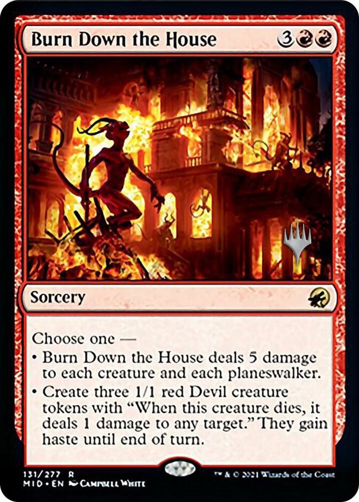 Burn Down the House card image
