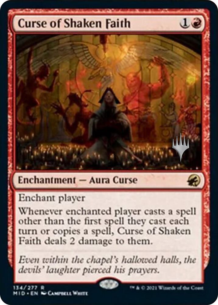 Curse of Shaken Faith card image