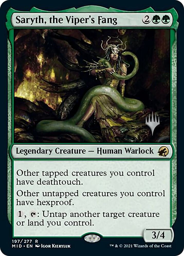 Saryth, the Viper's Fang card image