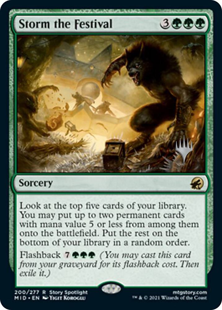 Storm the Festival card image
