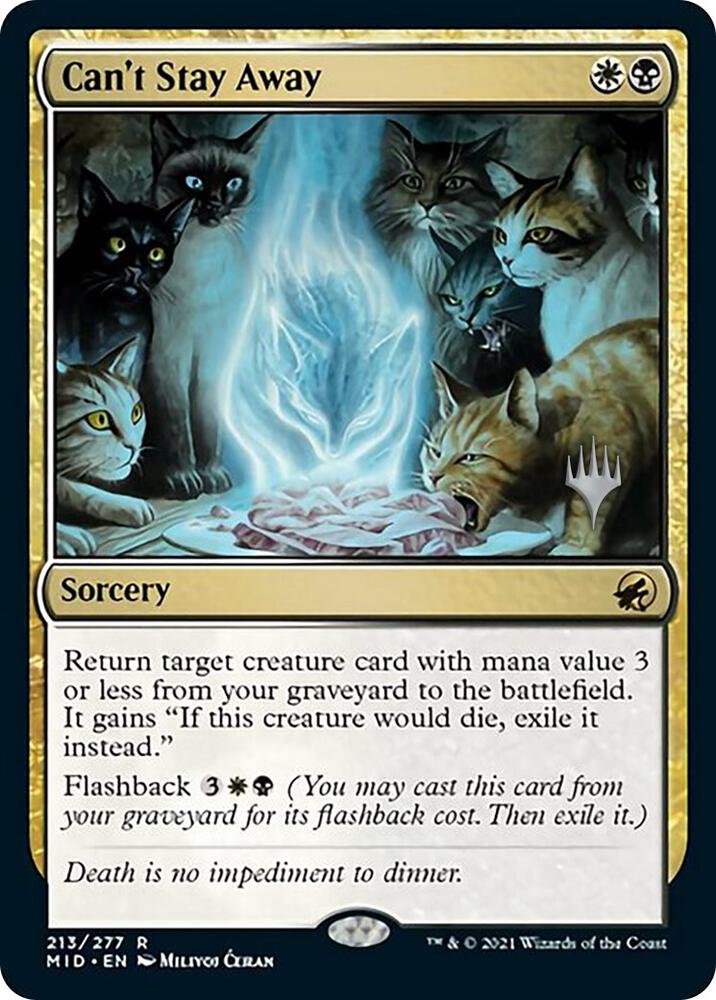 Can't Stay Away card image