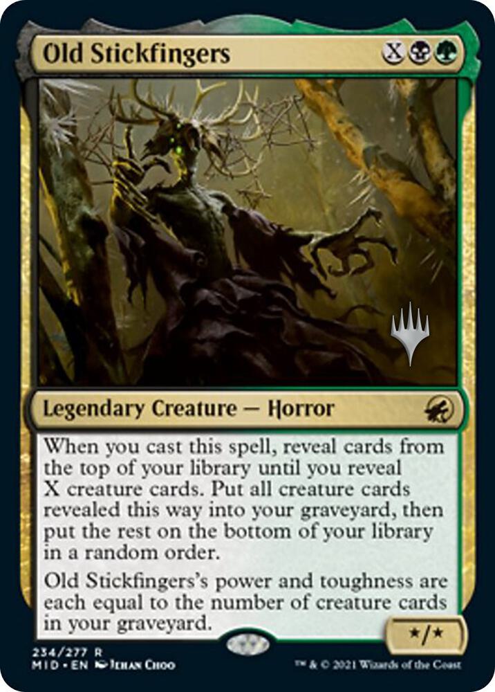 Old Stickfingers card image