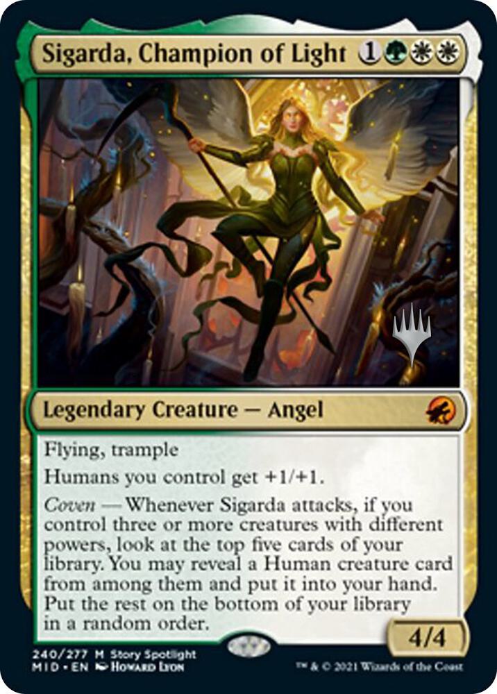 Sigarda, Champion of Light card image