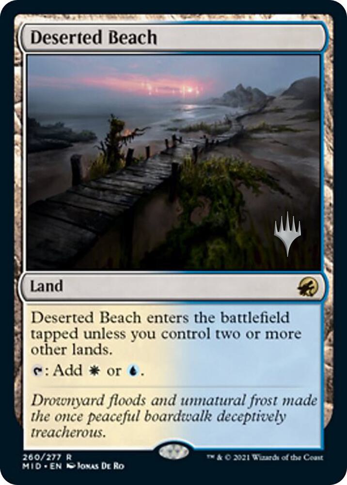 Deserted Beach card image