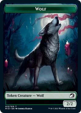 Wolf // Devil Double-Sided Token card image