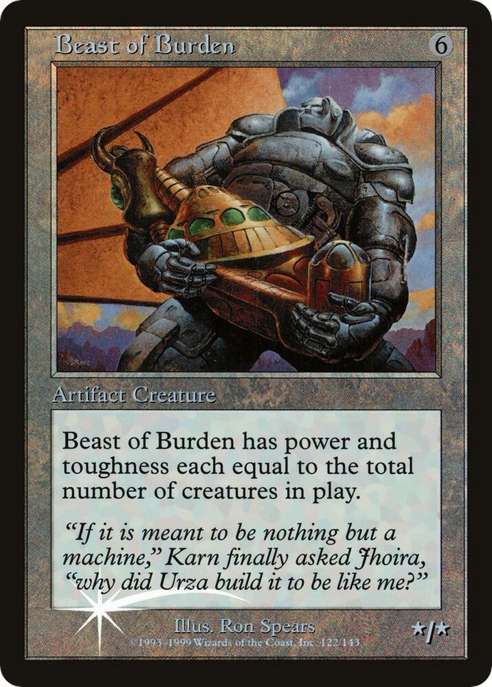 Beast of Burden (No Date) card image