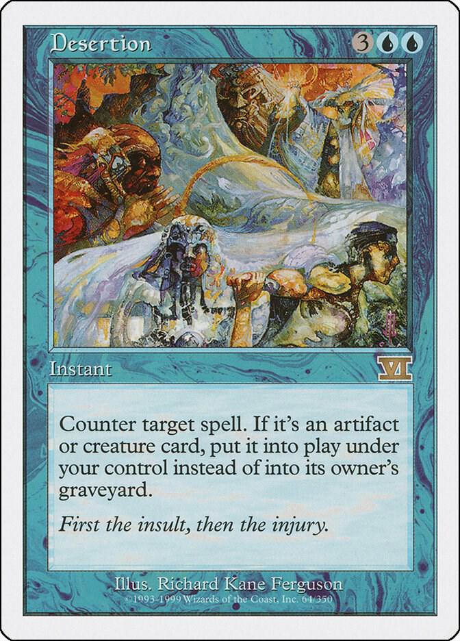 Desertion card image