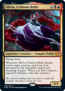 Olivia, Crimson Bride card image