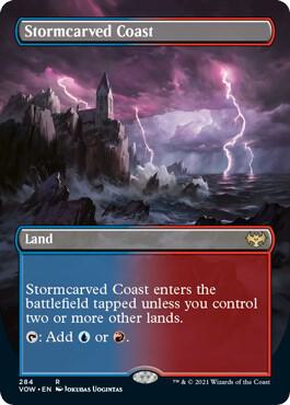 Stormcarved Coast (Borderless) card image