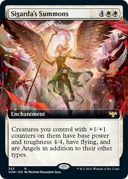 Sigarda's Summons (Extended Art) card image