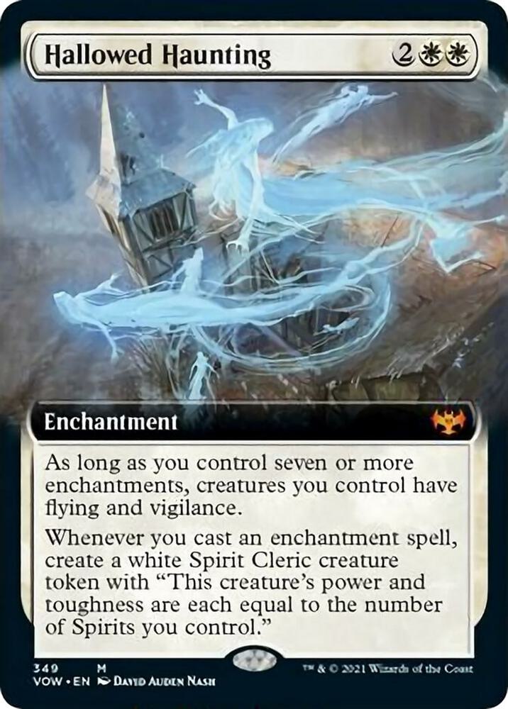 Hallowed Haunting (Extended Art) card image