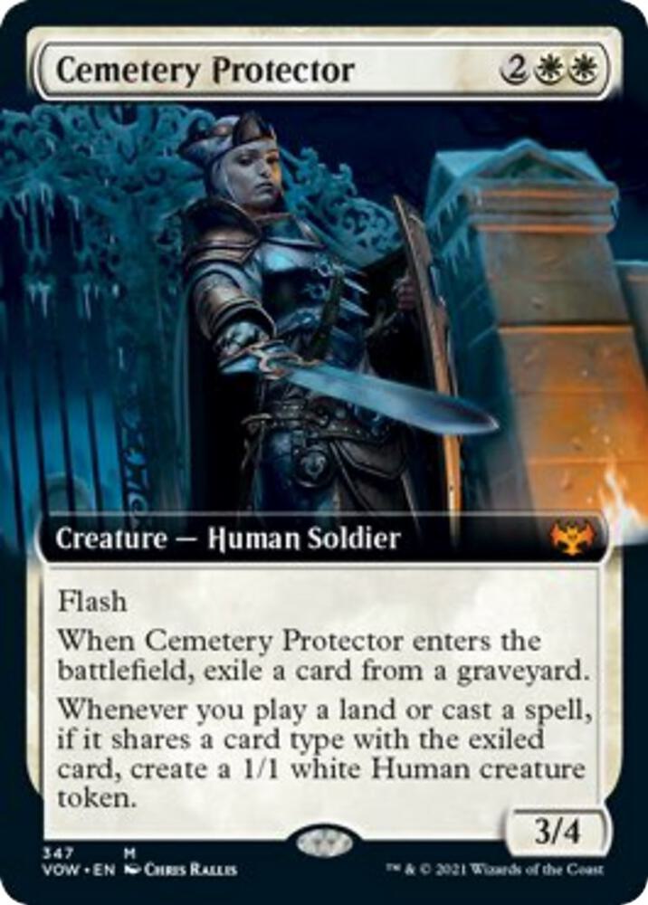 Cemetery Protector (Extended Art) card image