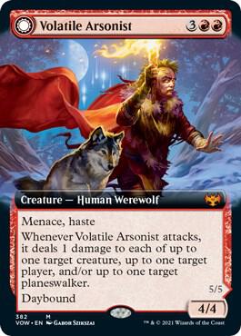 Volatile Arsonist (Extended Art) card image