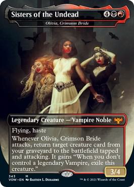 Sisters of the Undead - Olivia, Crimson Bride card image