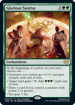 Glorious Sunrise card image