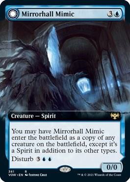 Mirrorhall Mimic (Extended Art) card image