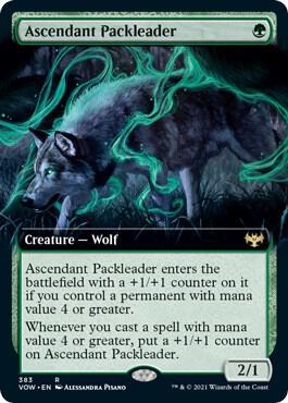 Ascendant Packleader (Extended Art) card image