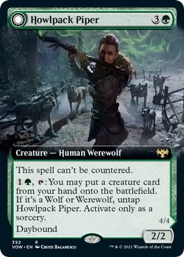 Howlpack Piper (Extended Art) card image